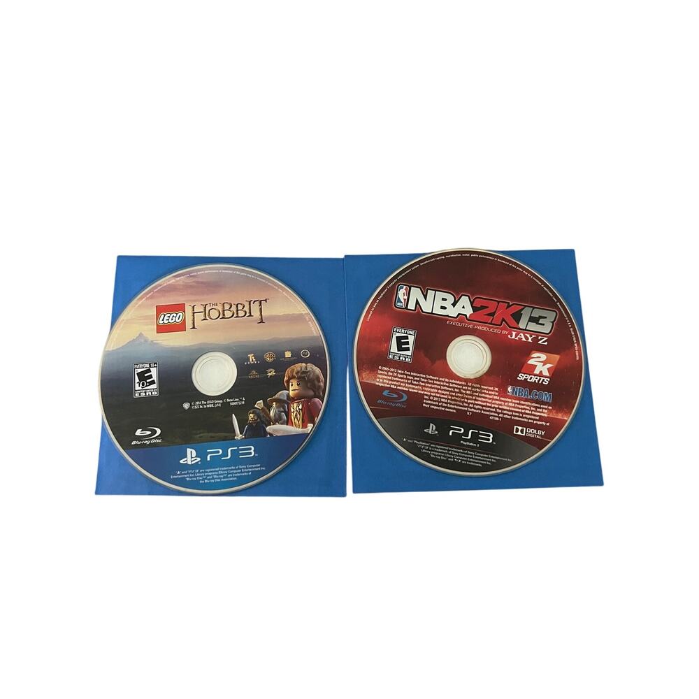 Playstation 3 Lego The Hobbit and NBA 2K13 Loose Lot